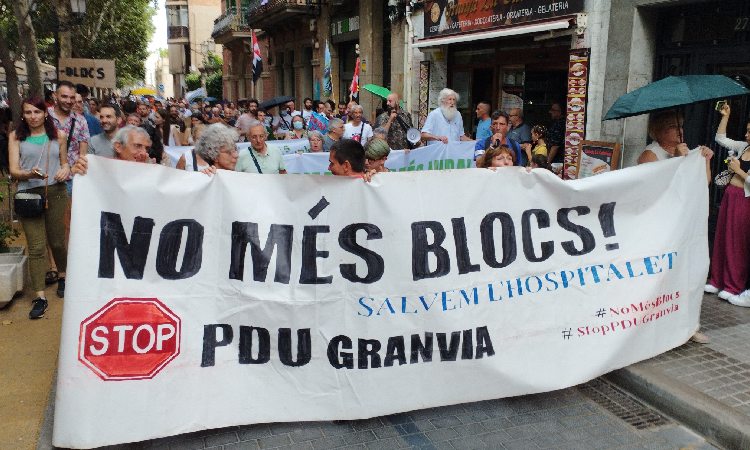 Manifestació no més blocs