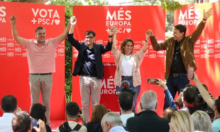 El PSC revalida la victòria en les eleccions europees a Ciutat Vella