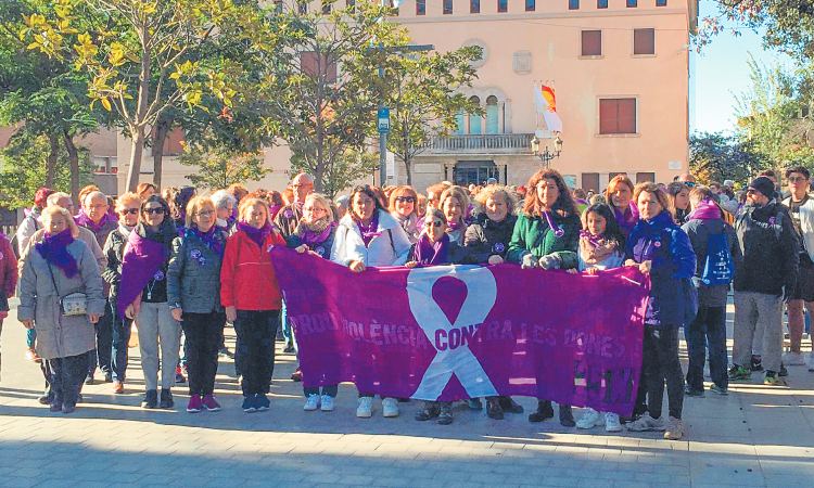 Marxa violència masclista Baix Llobregat