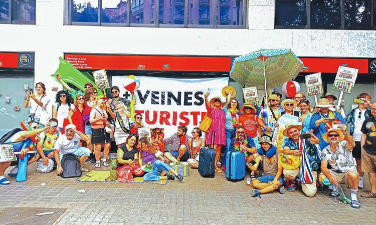 Protesta lloguers turístics
