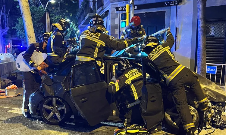 Accident Eixample