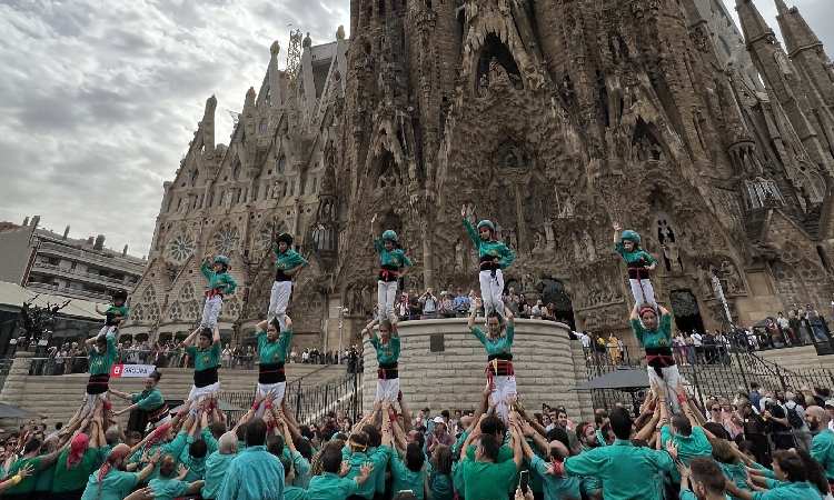 Castellers Sagrada Família