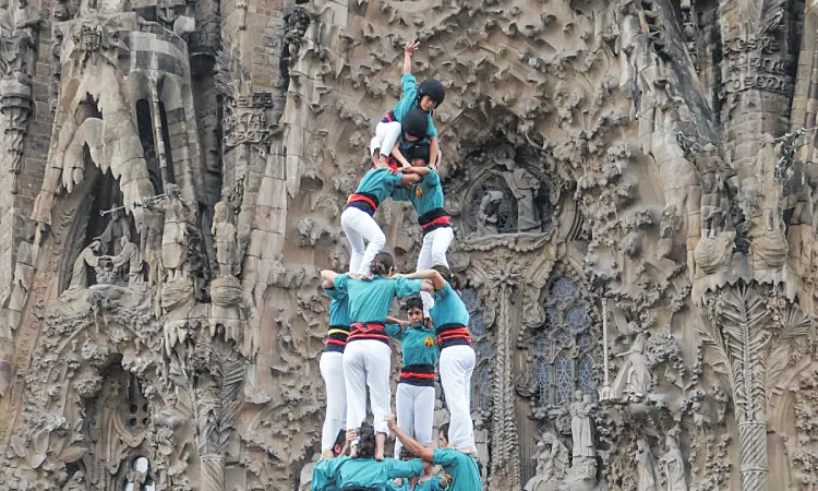 Castellers Sagrada Família