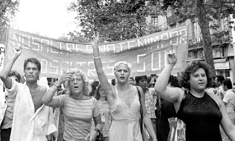 Capçalera manifestació 1977 