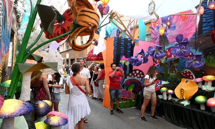 Carrer decorat Gràcia