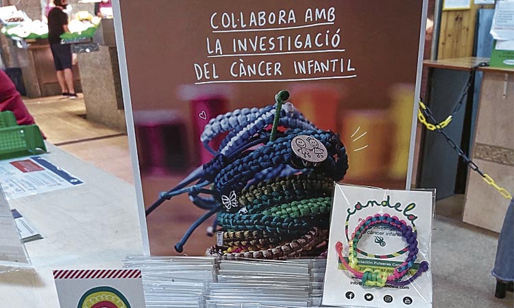 El Mercat d'Horta s'implica en la lluita contra el càncer infantil