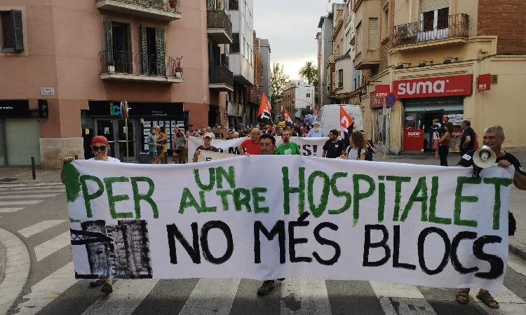 Hospitalet blocs manifestacio
