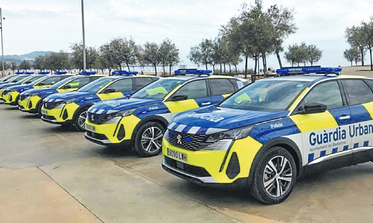 Cotxes policia local Badalona