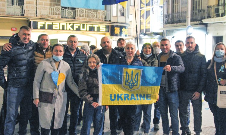 Manifestació Ucraïna Badalona