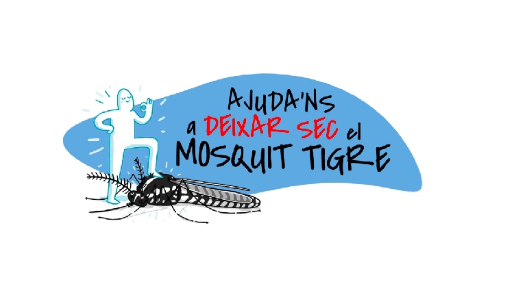 Cartell campanya contra el mosquit tigre