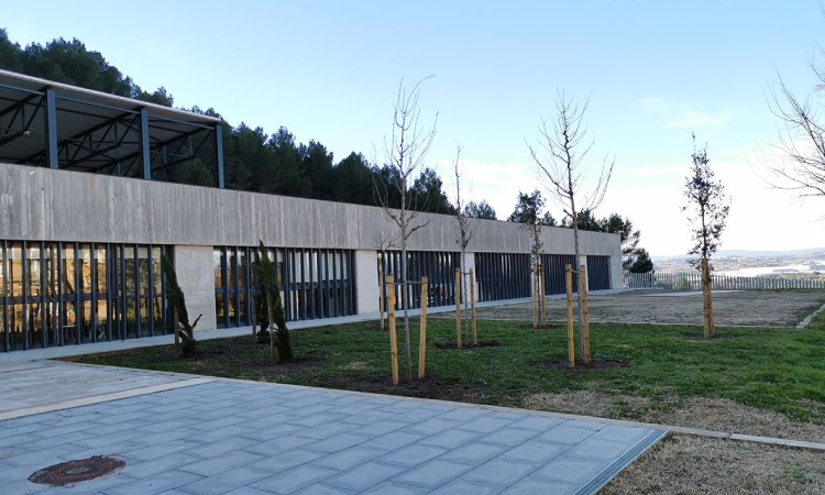 Un pati més verd per a  l’única escola de Castellví