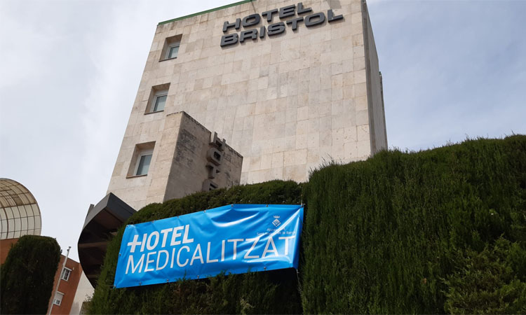 L’hotel medicalitzat de Sant Andreu es desmuntarà aquesta setmana