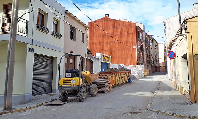 Les obres del carrer Ferran Puig es reprendran dilluns que ve