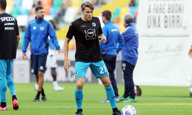 Salva Ferrer debuta a la Serie A amb la Spezia