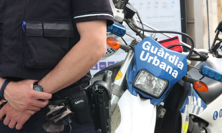 moto guàrdia urbana