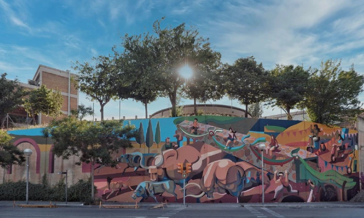 L'Ajuntament vol impulsar un laboratori d'art urbà al districte