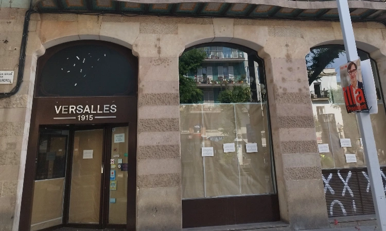 Versalles Sant Andreu tancament