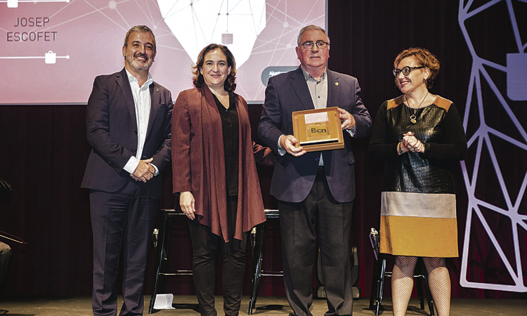 Premi Comerç per a Josep Escofet, de l’Eix Sants-Les Corts