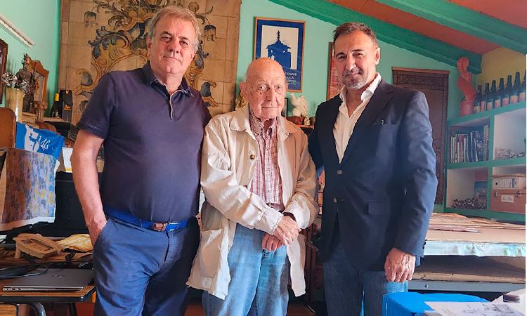 Campo Vidal i Gallego amb Jujol fill 
