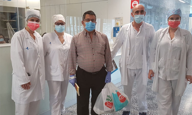 L’Hospital de Sant Joan Despí dona d’alta el pacient mil de coronavirus