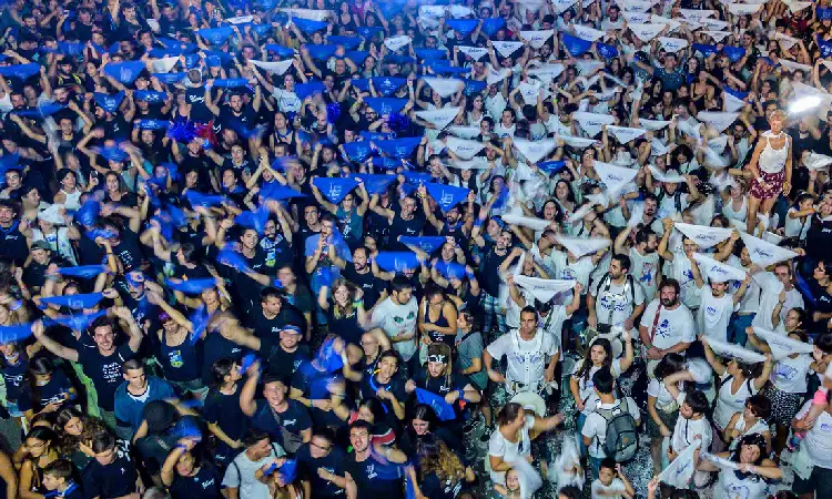 Els Blaus guanyen la Festa Major de Granollers, marcada per la polèmica del taller de còctels Molotov