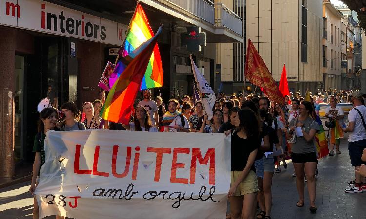 Manifestació de l’Orgull a Granollers