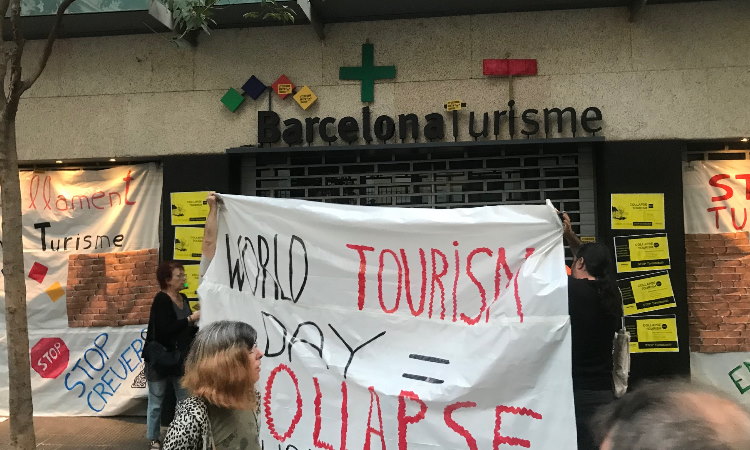 Concentració Barcelona Turisme