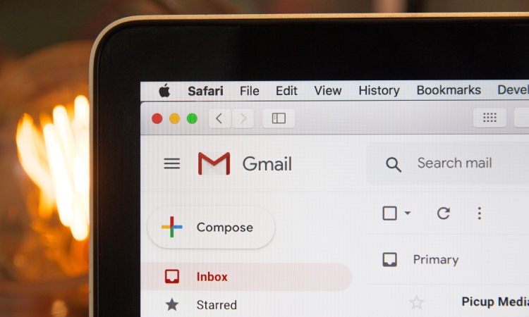Pantalla Gmail