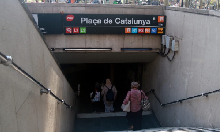 estació Plaça Catalunya