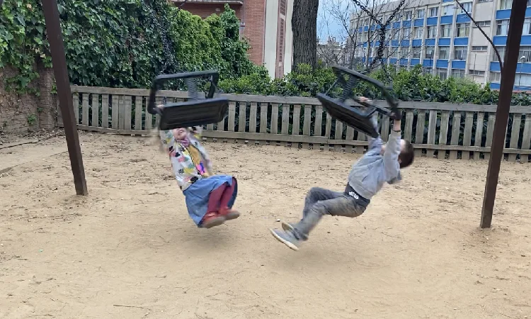 Infants al parc