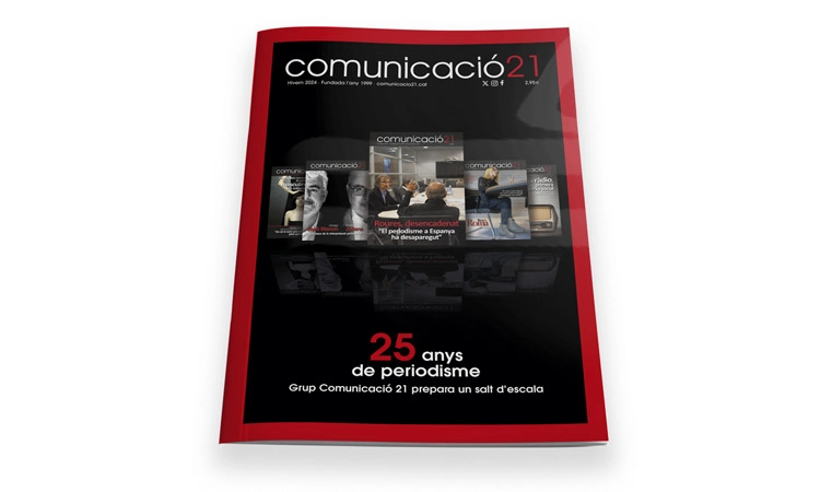 revista dels 25 anys de Comunicació 21
