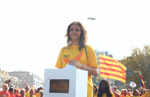 Artur Mas assegura que el dia 9 de novembre hi haurà “locals, urnes i paperetes” per votar la pregunta acordada des d’un principi. Foto: Jordi Bedos / ANC