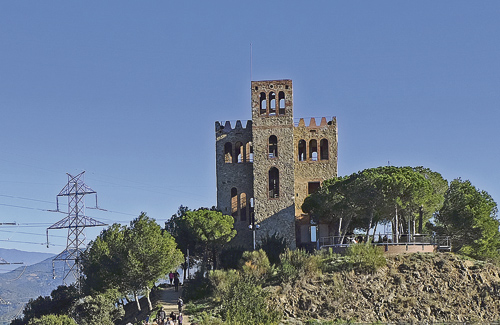 El Castell de Torre Baró va ser construït el 1905. Foto: Districte