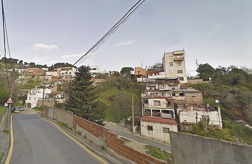 Torre Baró, el barri amb una esperança de vida més baixa. Foto: Google Maps