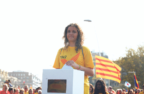 Artur Mas assegura que el dia 9 de novembre hi haurà “locals, urnes i paperetes” per votar la pregunta acordada des d’un principi. Foto: Jordi Bedos / ANC