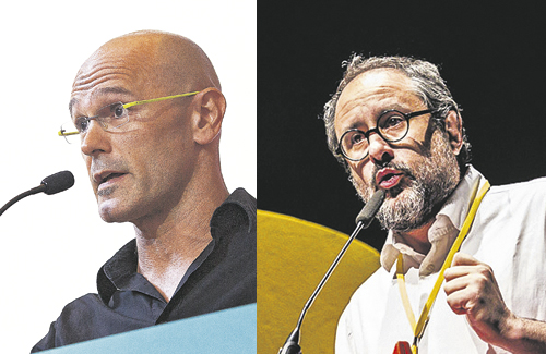 Romeva i Baños coincidiran en l’acte independentista catalanogallec d’aquest dijous a Nou Barris. Fotos: Junts pel Sí i CUP