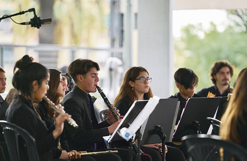 L’Orquesta Sinfónica Latinoamericana de Niños de la Serena. Foto: Districte
