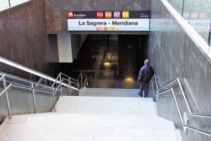 El ministre Blanco inaugura la nova estació de la Sagrera