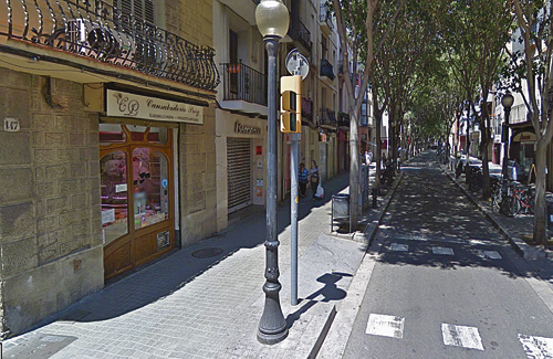 La cansaladeria Puig és una de les botigues protegides. Foto: Google Maps