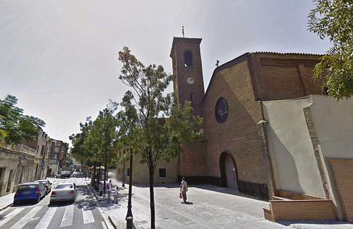 L’església del Bon Pastor es va projectar el 1944. Foto: Google Maps