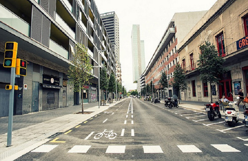 Una imatge de l'estat actual del carrer. Foto: Districte