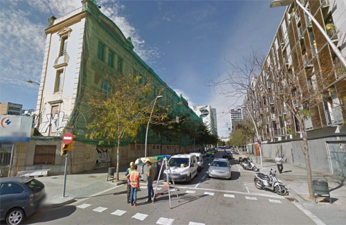 Imatge de l’edifici que acollirà el nou Hospital Evangèlic. Foto: Google Maps