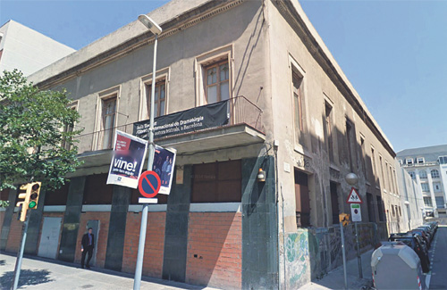 Ara l’antiga Cooperativa Pau i Justícia no té cap ús. Foto: Google Maps