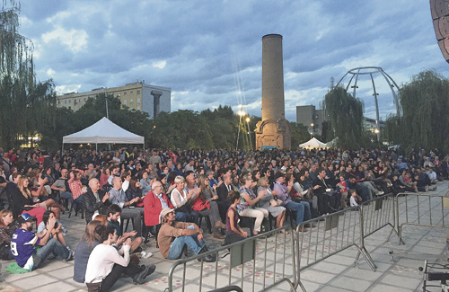 El públic va omplir el Parc del Centre del Poblenou. Foto: Jazz Festival