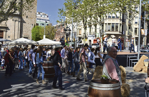 Una imatge de l’edició de la Sarrià BBQ de l’any passat. Foto: Eix Sarrià
