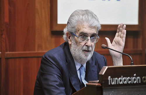José Manuel Lara era president de Planeta. Foto: Fundación Antares Foro