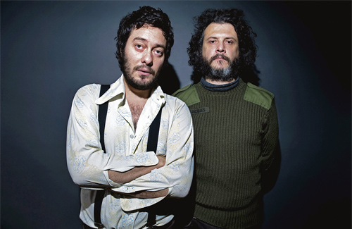 Una imatge d’Isaac Ulam (esquerra) amb José Domingo. Foto: Noemí Elías