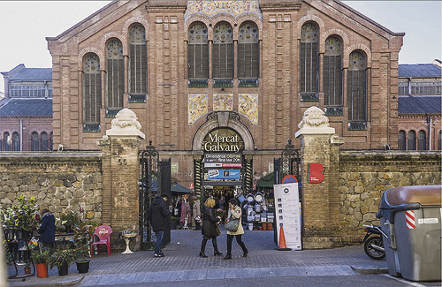 El de Galvany és el tercer mercat del districte que ofereix el servei. Foto: Arxiu