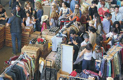 Els mercats de segona mà són un reclam pels amants dels productes vintage. Foto: Ajuntament