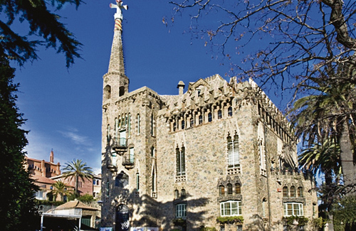 La torre Bellesguard va ser construïda entre 1900 i 1909. Foto: Ajuntament